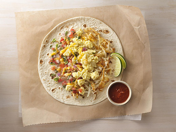 Loaded Breakfast Burrito