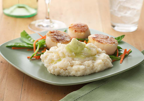 Wasabi Mashed Potatoes