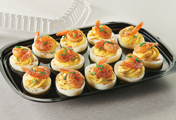 Cajun Shrimp Deviled Eggs