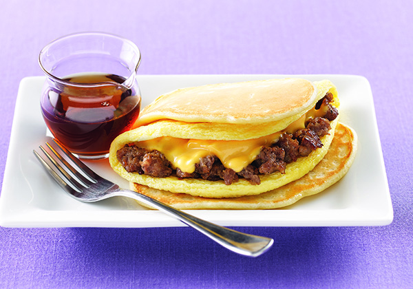 Stuffed Pancake Sandwich