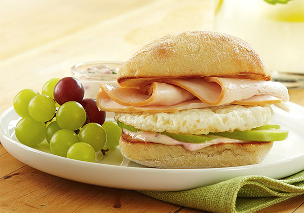 Egg White Turkey Sandwich