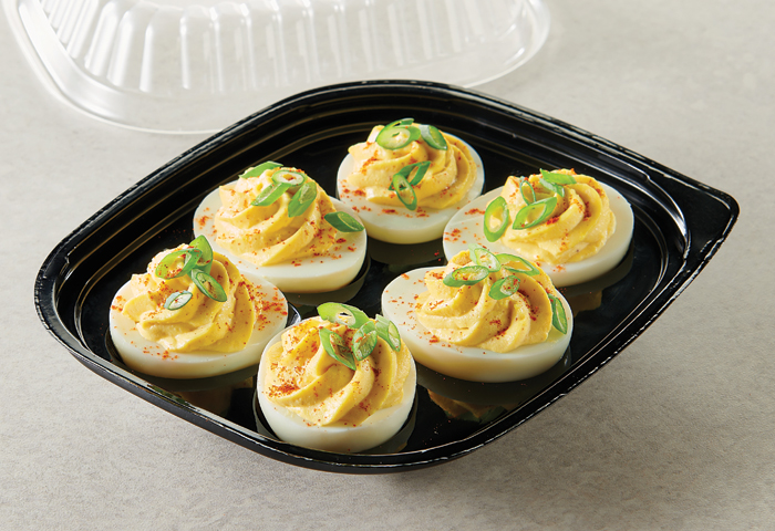 Traditional Mustard Deviled Eggs