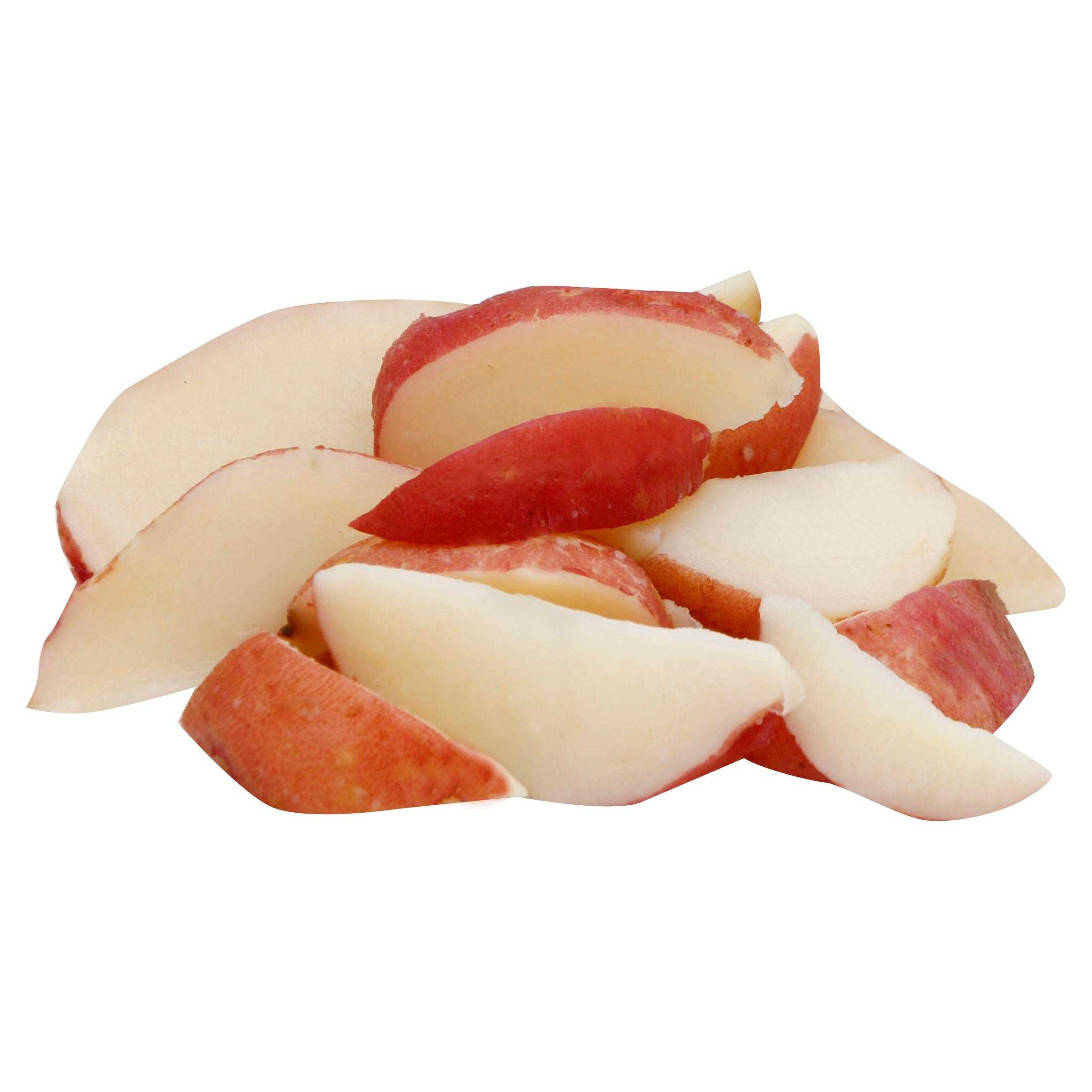 Simply Potatoes® Refrigerated Red Skin Wedges made with skin-on A-sized Red Potatoes 8-cut wedges, 2/10 Lb Bags