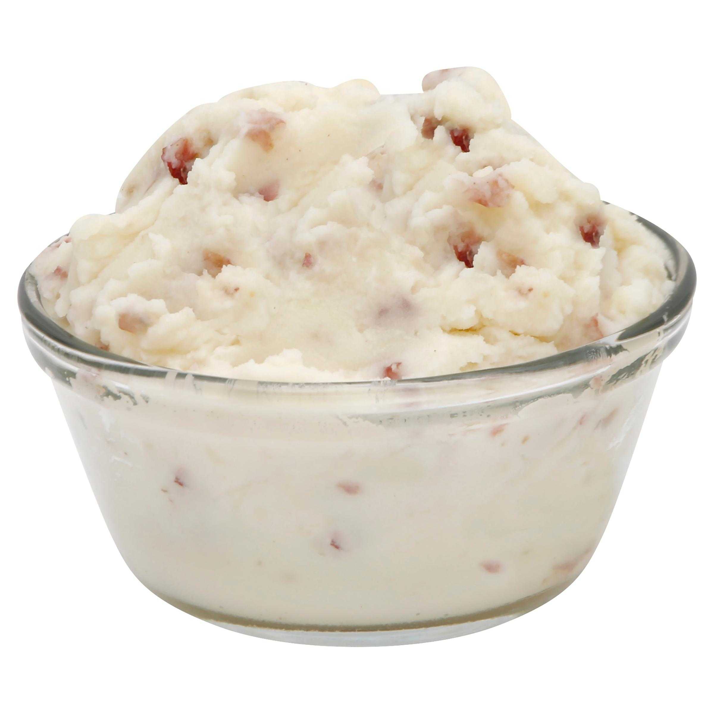 Simply Potatoes® Refrigerated Red Skin Garlic Mashed Potatoes made with skin-on Red potatoes, 4/6 Lb Bags