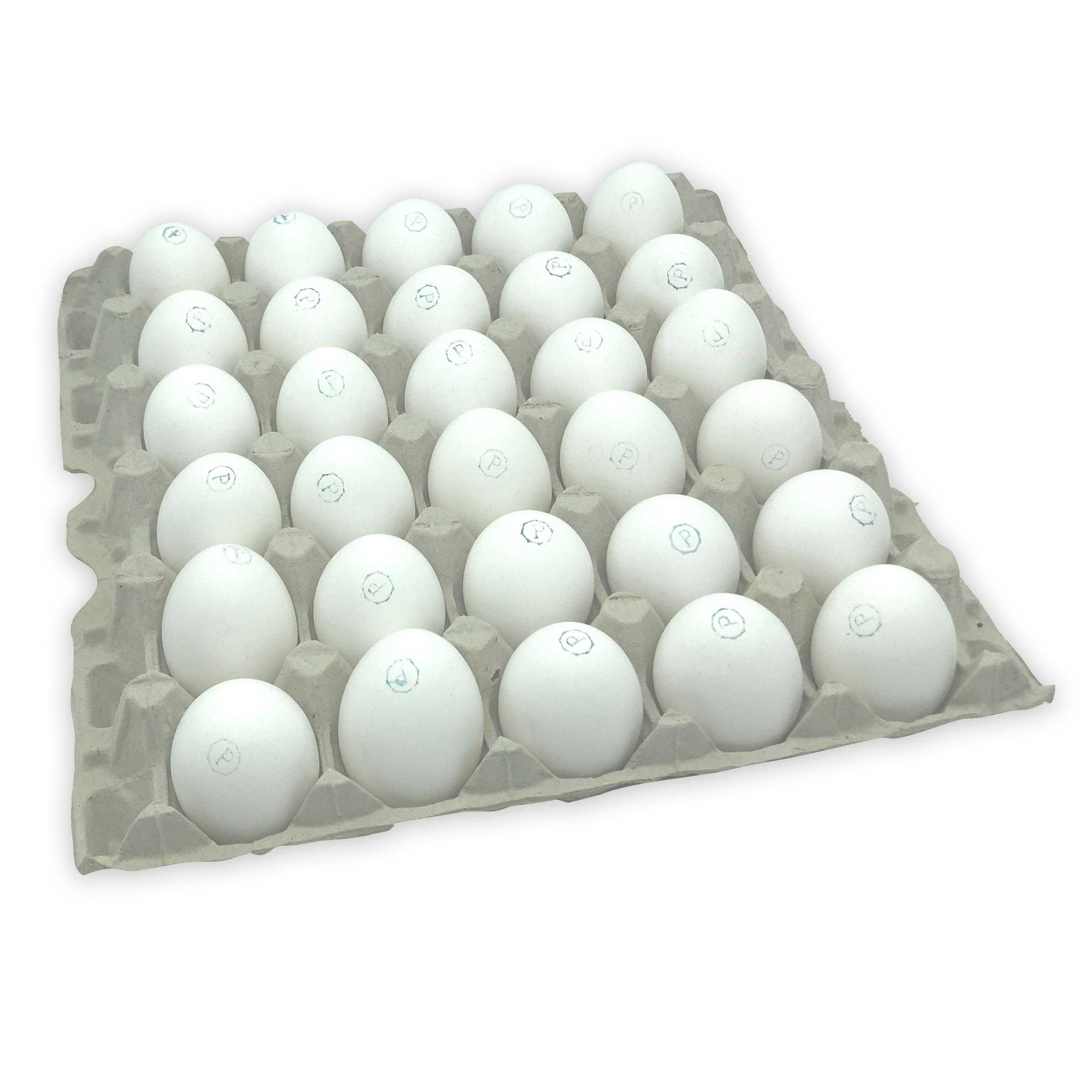 Papetti’s® Medium Pasteurized Shell Eggs, Graded, Loose Pack, 1/15 Dozen Case