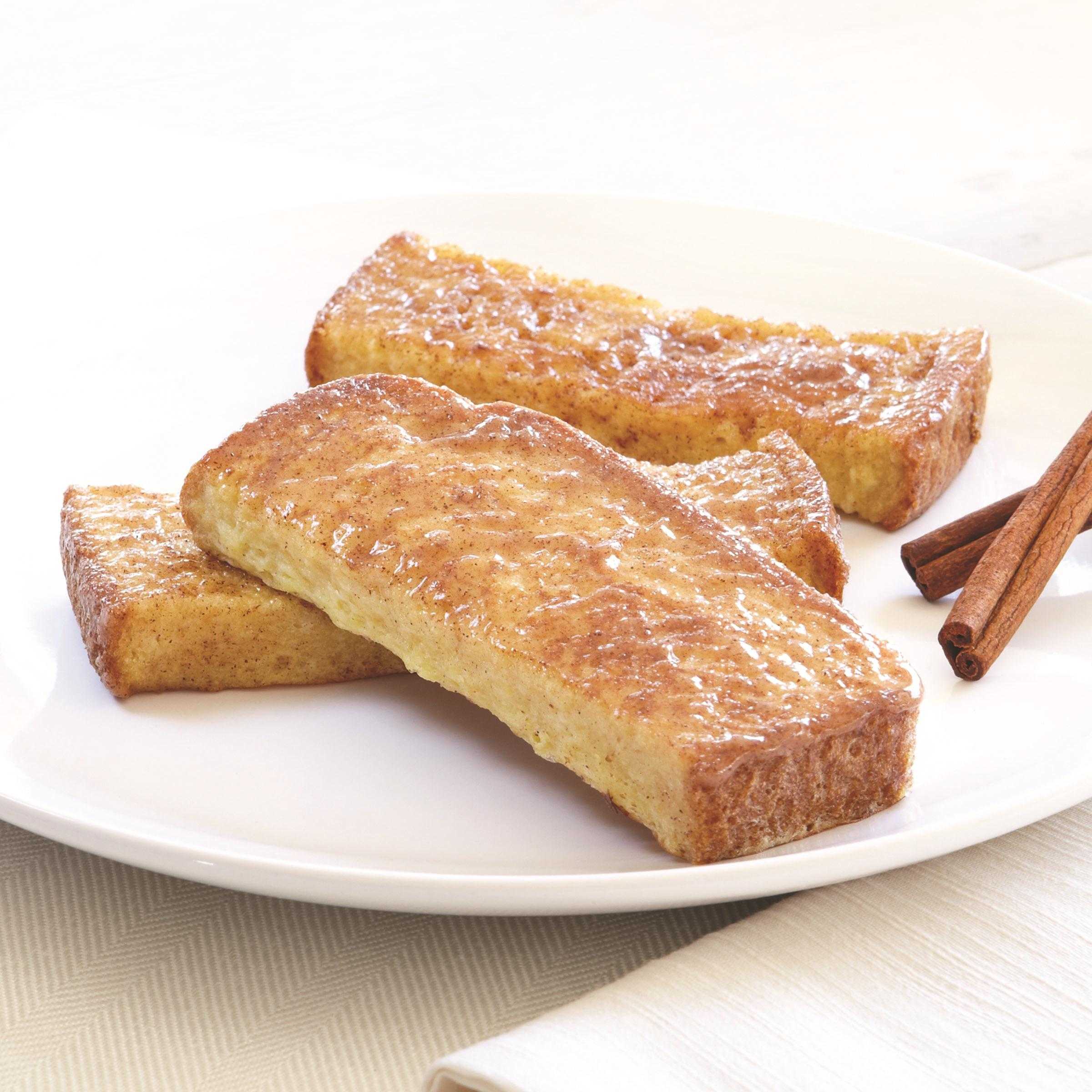 Papetti's® Table Ready® Fully-Cooked Whole Grain Cinnamon Glaze French Toast Sticks, CN, 85/2.9 oz